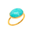 Anillo Mineral óvalo 10x14mm