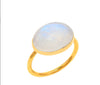 Anillo Mineral óvalo 10x14mm