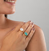 Anillo Mineral óvalo 10x14mm